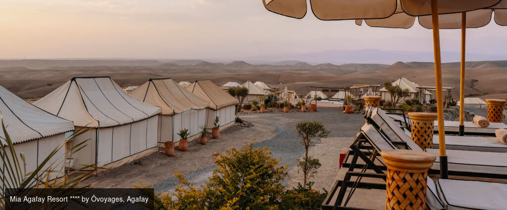 Marrakech et Agafay, deux visages du Maroc - Combiné de 5 à 10 nuits entre l'effervescence de Marrakech et le silence minéral du désert d'Agafay - Maroc : Marrakech & Désert d'Agafay