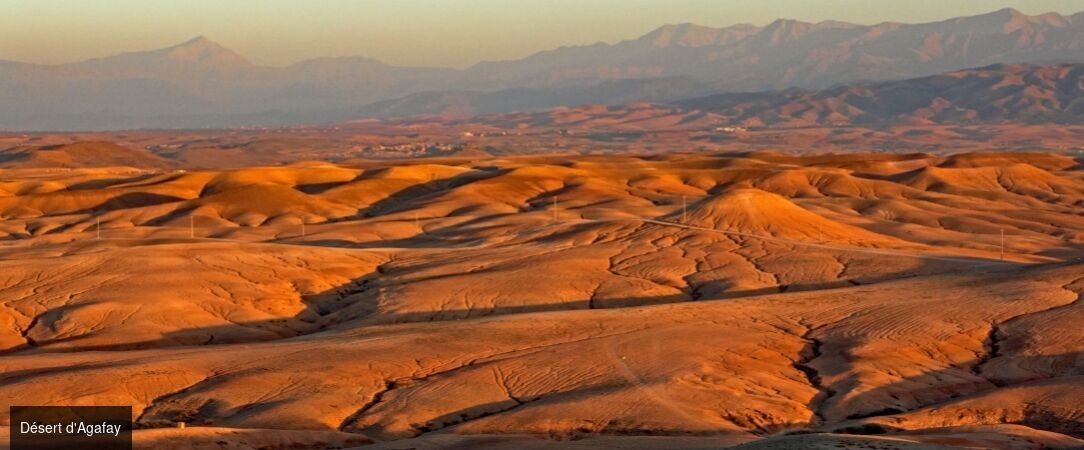Marrakech et Agafay, deux visages du Maroc - Combiné de 5 à 10 nuits entre l'effervescence de Marrakech et le silence minéral du désert d'Agafay - Maroc : Marrakech & Désert d'Agafay