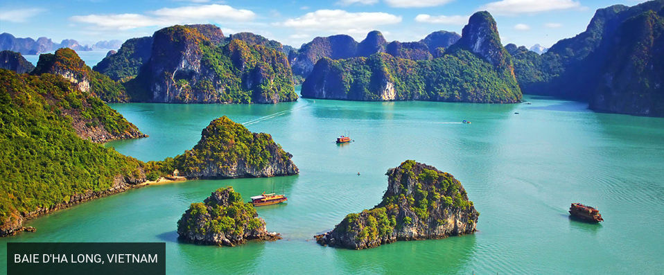 Circuit privatif Voyage de Rêve au Vietnam & la fameuse baie d'Halong - Une aventure hors du commun sur les chemins du Vietnam. - Vietnam