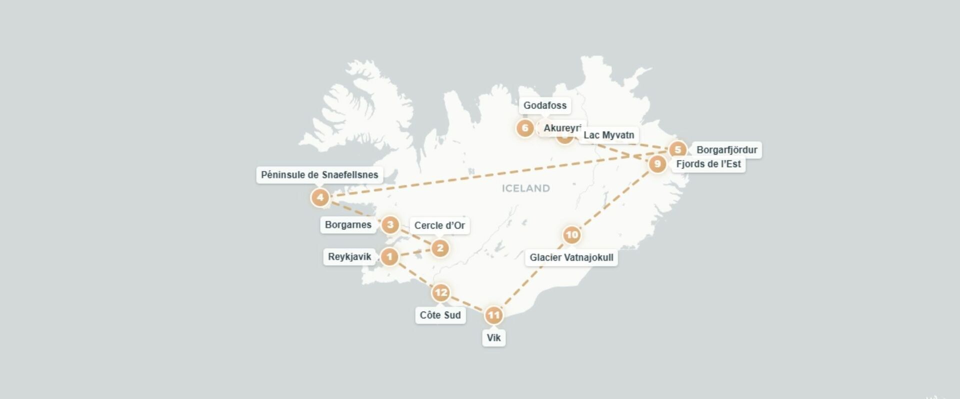 Sur la Route des Merveilles Islandaises - Autotour de 9 nuits à travers l’Islande, entre volcans, glaciers, cascades et paysages spectaculaires. - Islande