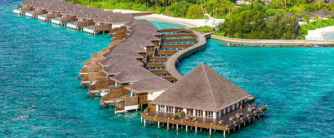 dusitD2 Feydhoo Maldives - All Inclusive Resort ★★★★★ - Villas sur pilotis, plongée sur récif maison et gastronomie thaïlandaise aux Maldives. - Maldives