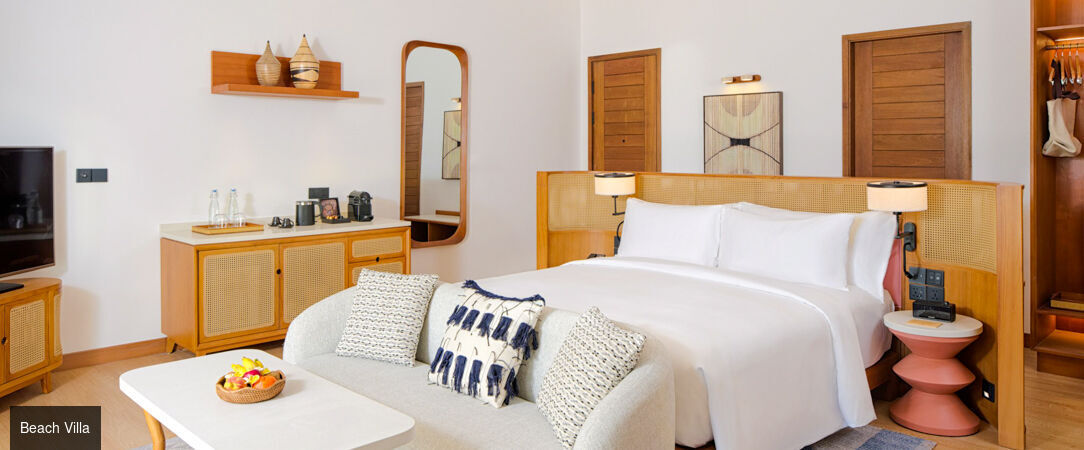 dusitD2 Feydhoo Maldives - All Inclusive Resort ★★★★★ - Villas sur pilotis, plongée sur récif maison et gastronomie thaïlandaise aux Maldives. - Maldives