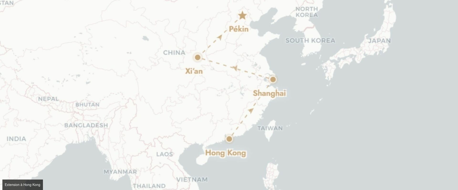 Métropoles de Chine et Escapade à Hong Kong - Circuit de 10 ou 12 nuits à travers les grandes métropoles et les trésors millénaires de la Chine, de la Grande Muraille aux canaux de Suzhou avec extension possible à Hong Kong. - Chine : Pékin, Xi'an, Shanghai & Hong Kong