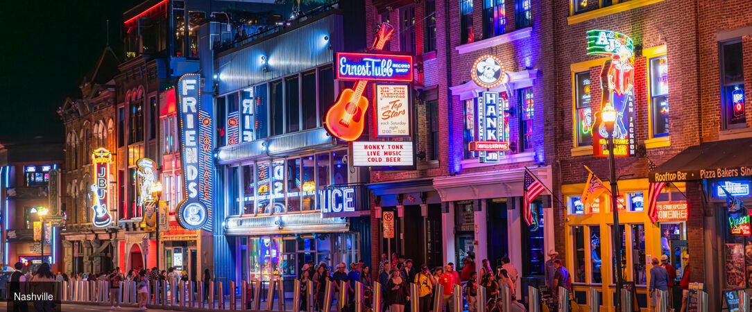 À la découverte du Sud : berceau du blues, de la country et du jazz - Autotour de 14 nuits à travers le Sud américain, d'Atlanta à La Nouvelle-Orléans, entre plantations historiques, musique live et traditions créoles. - États-Unis : Sud-Américain