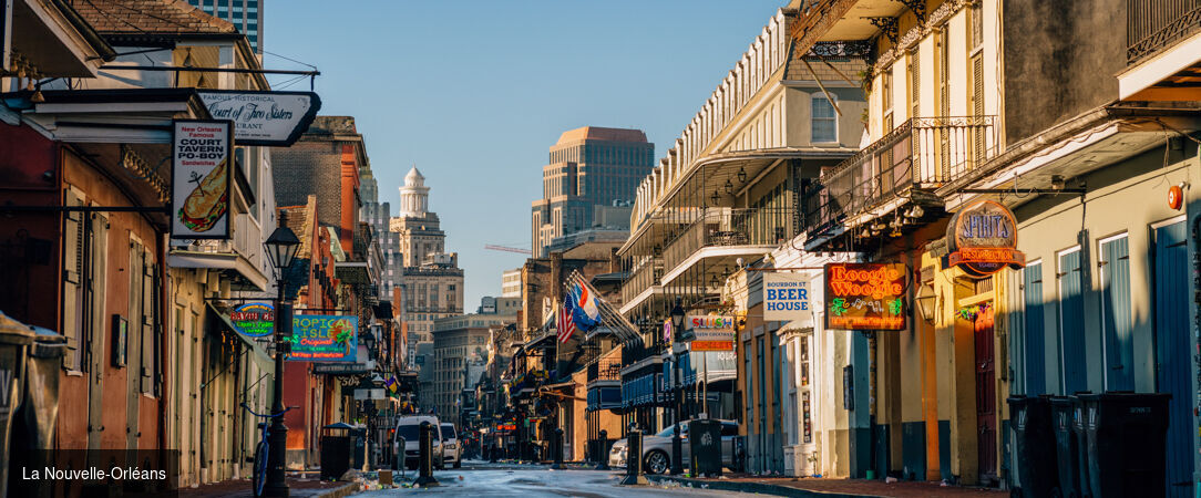À la découverte du Sud : berceau du blues, de la country et du jazz - Autotour de 14 nuits à travers le Sud américain, d'Atlanta à La Nouvelle-Orléans, entre plantations historiques, musique live et traditions créoles. - États-Unis : Sud-Américain