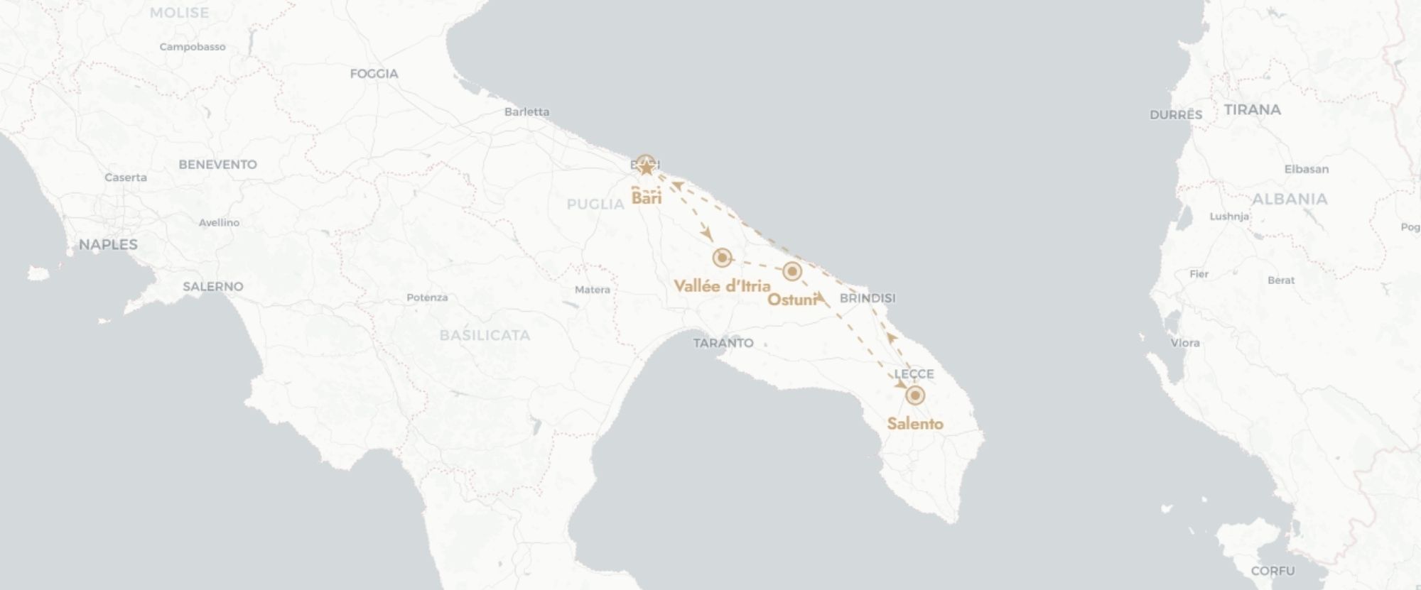 Les Pouilles en liberté, du Salento à la Vallée d'Itria -  - Italie : Pouilles & Basilicate