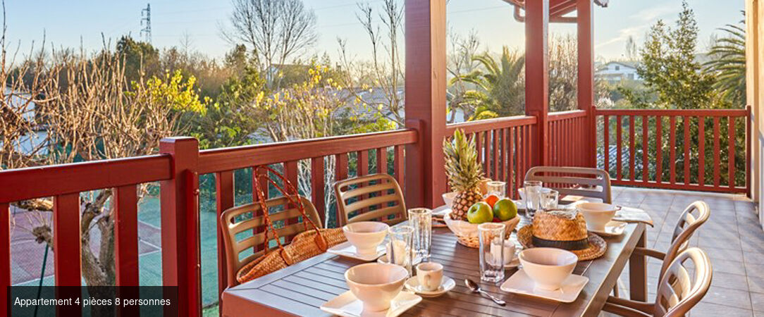 Résidence Odalys Erromardie Plage ★★★★ - Appartements avec terrasse dans un domaine boisé proche de la plage à Saint-Jean-de-Luz. - Saint-Jean-de-Luz, France