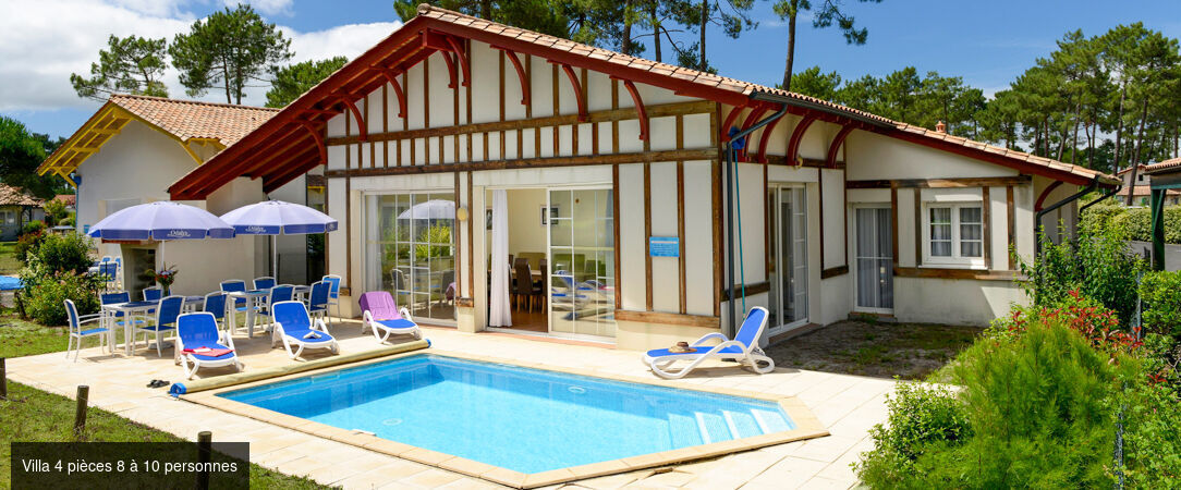 Résidence Odalys Domaine Les Greens du Bassin d'Arcachon - Maisons et villas à l'architecture landaise au cœur du golf de Gujan-Mestras, dans le Bassin d'Arcachon. - Arcachon, France