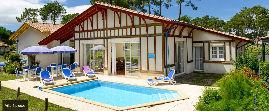 Résidence Odalys Domaine Les Greens du Bassin d'Arcachon - Maisons et villas à l'architecture landaise au cœur du golf de Gujan-Mestras, dans le Bassin d'Arcachon. - Arcachon, France