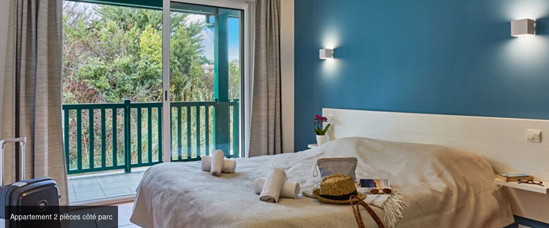 Résidence Odalys Erromardie Plage ★★★★ - Appartements avec terrasse dans un domaine boisé proche de la plage à Saint-Jean-de-Luz. - Saint-Jean-de-Luz, France