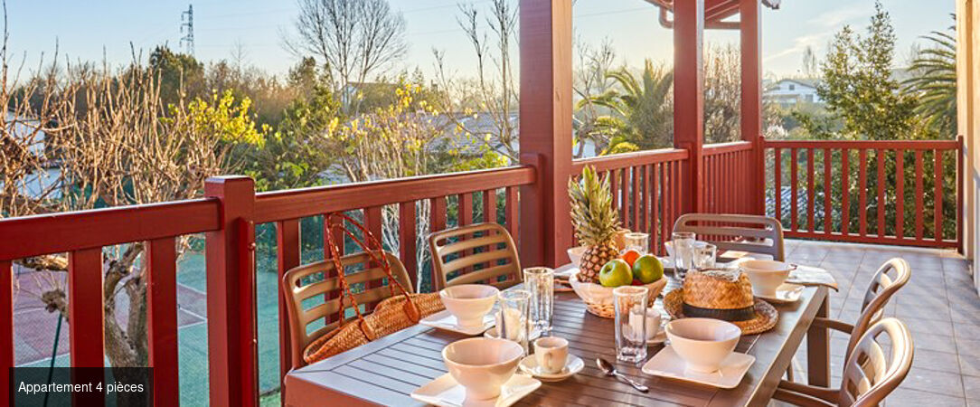 Résidence Odalys Erromardie Plage ★★★★ - Appartements avec terrasse dans un domaine boisé proche de la plage à Saint-Jean-de-Luz. - Saint-Jean-de-Luz, France