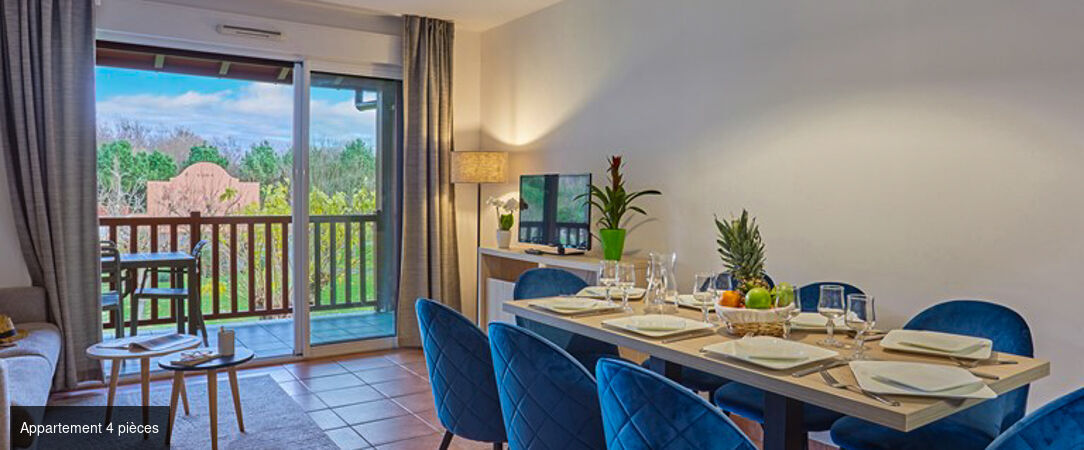 Résidence Odalys Erromardie Plage ★★★★ - Appartements avec terrasse dans un domaine boisé proche de la plage à Saint-Jean-de-Luz. - Saint-Jean-de-Luz, France