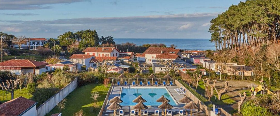 Résidence Odalys Erromardie Plage ★★★★ - Appartements avec terrasse dans un domaine boisé proche de la plage à Saint-Jean-de-Luz. - Saint-Jean-de-Luz, France