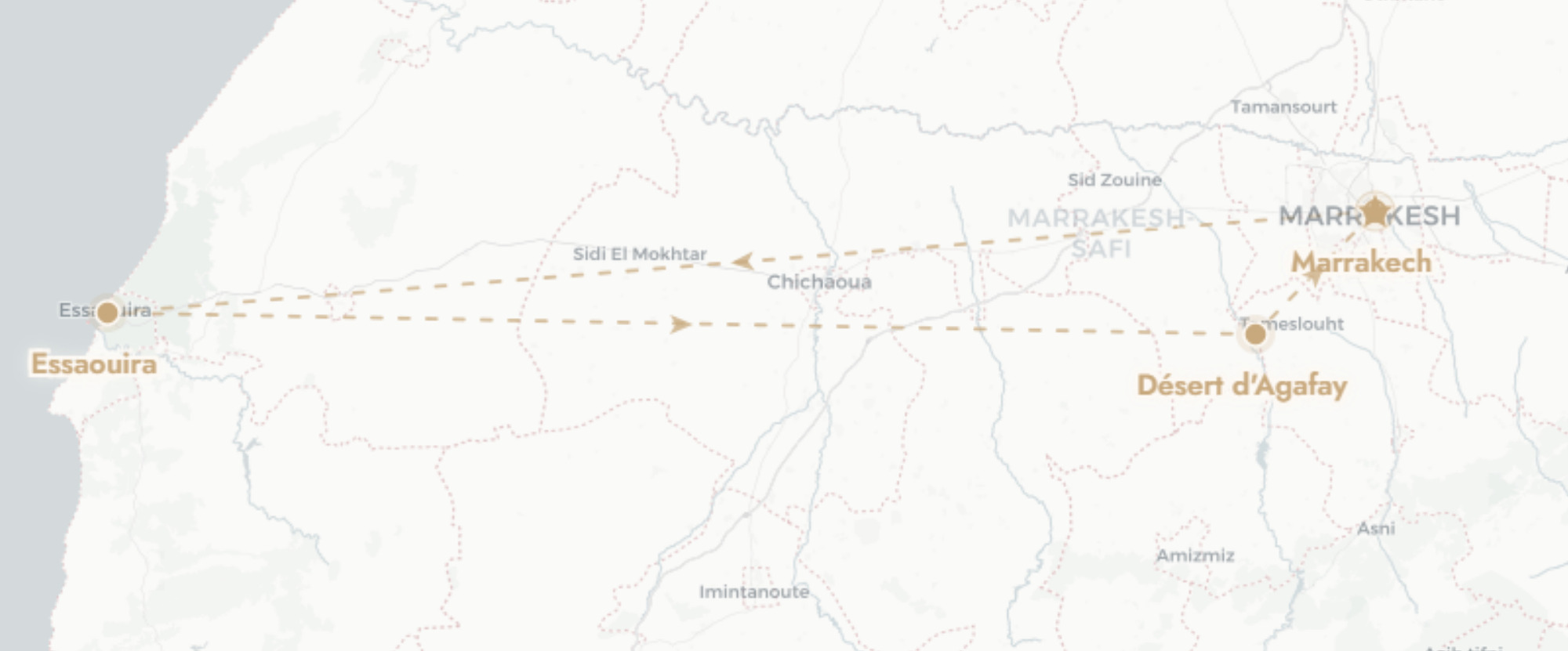 Entre montagne et désert, à la découverte du Maroc - Circuit de 4 à 7 ou 9 nuits de Marrakech à la côte atlantique d'Essaouira, à travers riads de charme, ports de pêche et désert rocailleux d'Agafay. - Maroc : Marrakech, Essaouira & Agafay