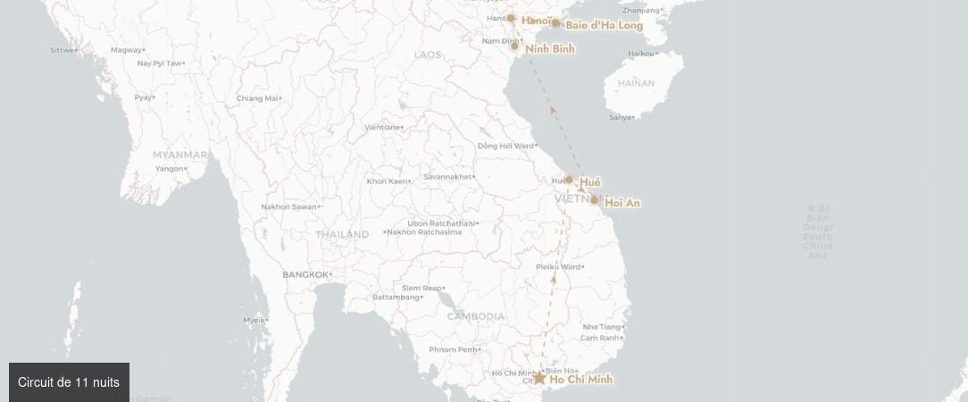 Sublime échappée culturelle avec séjour balnéaire - Circuit privatif de 9, 11 ou 14 nuits à la découverte des trésors du Vietnam, de l'effervescence de Saïgon à la magie de la baie d'Ha Long. - Vietnam