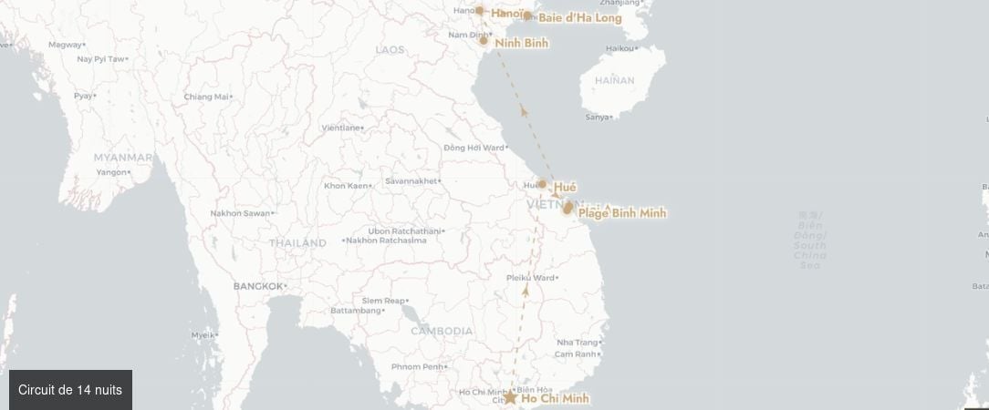 Sublime échappée culturelle avec séjour balnéaire - Circuit privatif de 9, 11 ou 14 nuits à la découverte des trésors du Vietnam, de l'effervescence de Saïgon à la magie de la baie d'Ha Long. - Vietnam