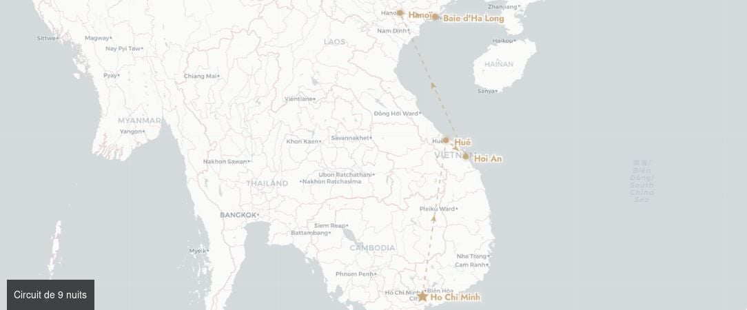 Sublime échappée culturelle avec séjour balnéaire - Circuit privatif de 9, 11 ou 14 nuits à la découverte des trésors du Vietnam, de l'effervescence de Saïgon à la magie de la baie d'Ha Long. - Vietnam
