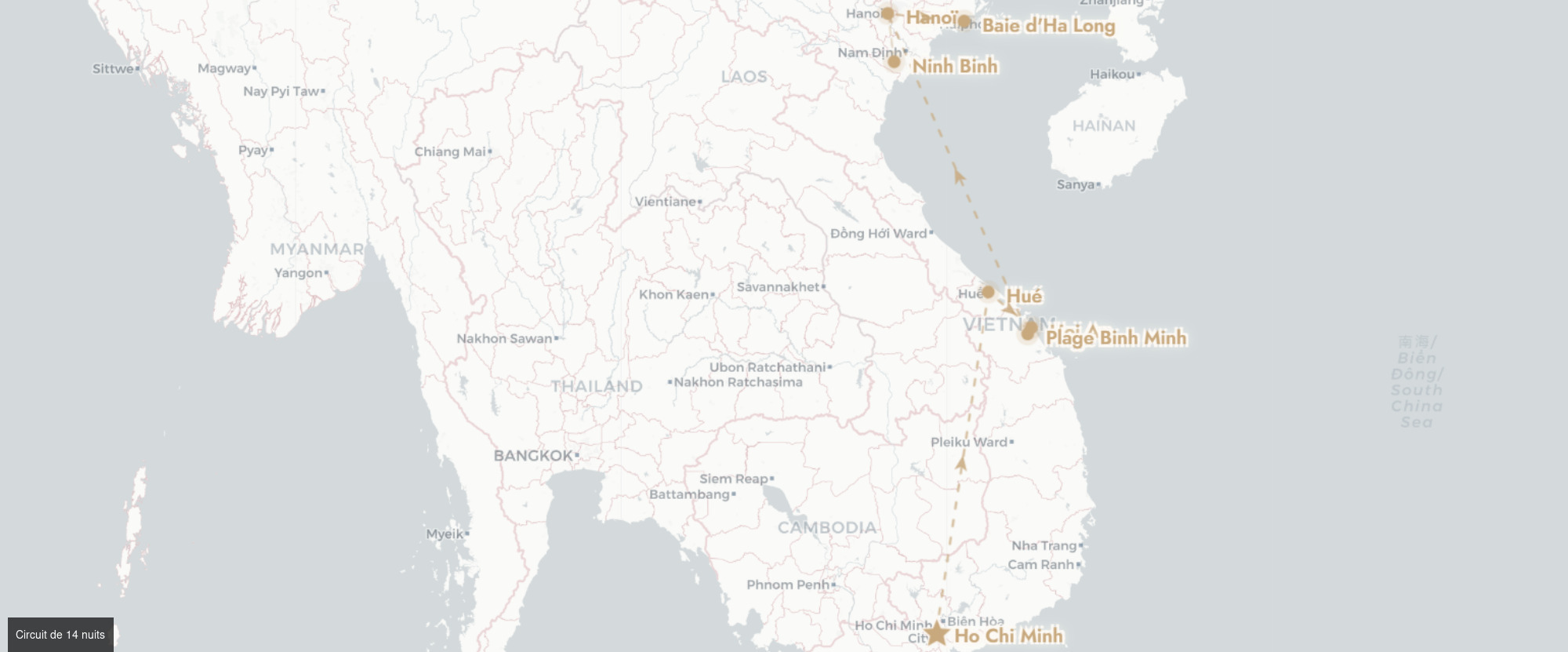 Sublime échappée culturelle avec séjour balnéaire - Circuit privatif de 9, 11 ou 14 nuits à la découverte des trésors du Vietnam, de l'effervescence de Saïgon à la magie de la baie d'Ha Long. - Vietnam