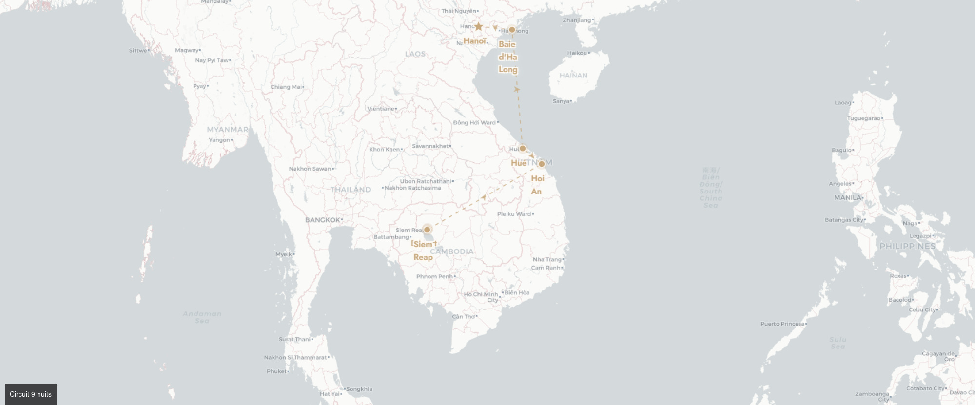Essences du Vietnam et du Cambodge - Circuit privatif de 9, 11 ou 13 nuits à la découverte des essences de l'Indochine, de la majesté de la baie d'Ha Long à la magie des temples d'Angkor. - Vietnam & Cambodge : Hanoï, Hué, Hoi An & Siem Reap