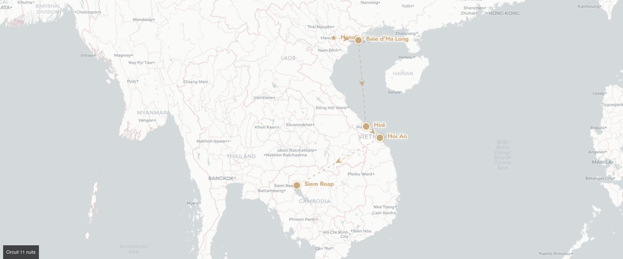 Essences du Vietnam et du Cambodge - Circuit privatif de 9, 11 ou 13 nuits à la découverte des essences de l'Indochine, de la majesté de la baie d'Ha Long à la magie des temples d'Angkor. - Vietnam & Cambodge : Hanoï, Hué, Hoi An & Siem Reap