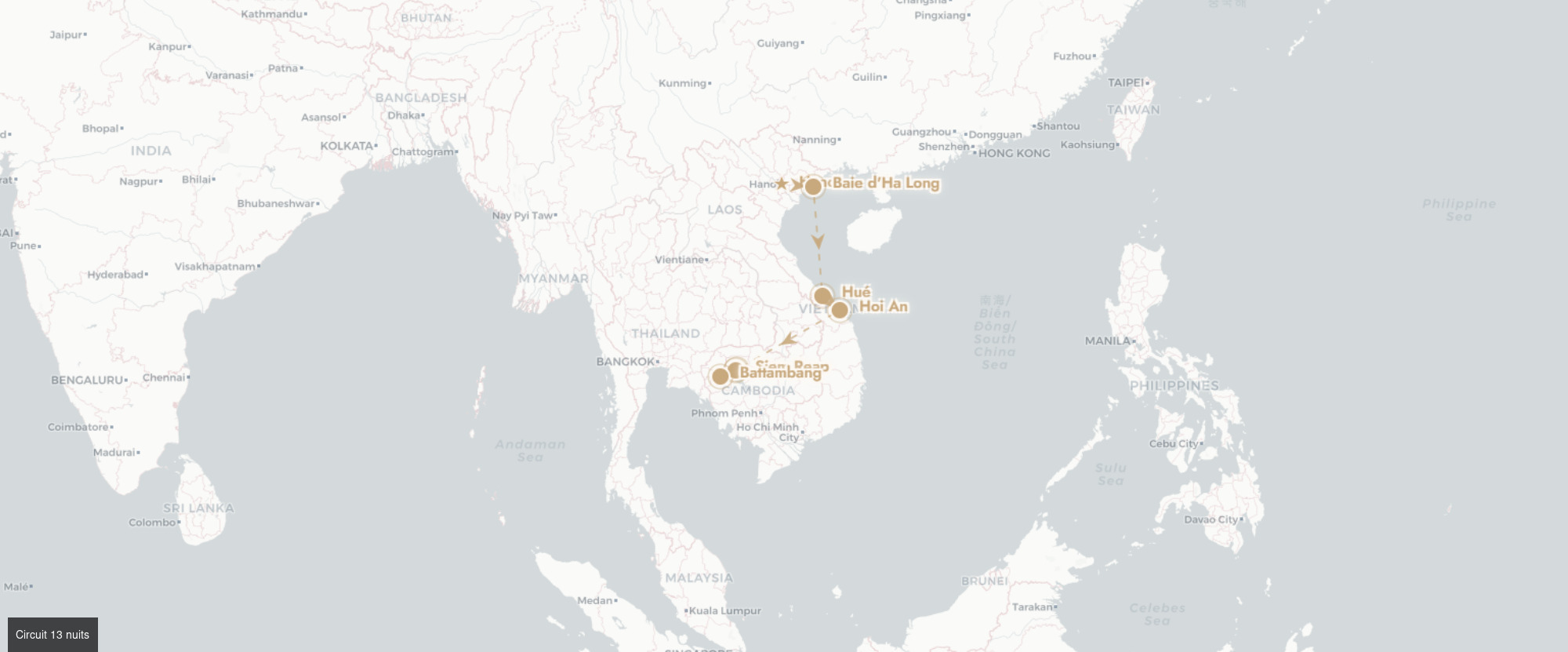 Essences du Vietnam et du Cambodge - Circuit privatif de 9, 11 ou 13 nuits à la découverte des essences de l'Indochine, de la majesté de la baie d'Ha Long à la magie des temples d'Angkor. - Vietnam & Cambodge : Hanoï, Hué, Hoi An & Siem Reap