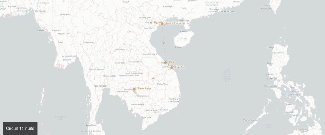 Essences du Vietnam et du Cambodge - Circuit privatif de 9, 11 ou 13 nuits à la découverte des essences de l'Indochine, de la majesté de la baie d'Ha Long à la magie des temples d'Angkor. - Vietnam & Cambodge : Hanoï, Hué, Hoi An & Siem Reap