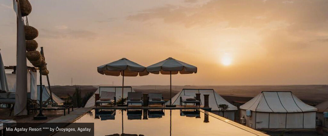 Marrakech et Agafay, deux visages du Maroc - Combiné de 4 à 10 nuits entre l'effervescence de Marrakech et le silence minéral du désert d'Agafay. - Maroc : Marrakech & Désert d'Agafay