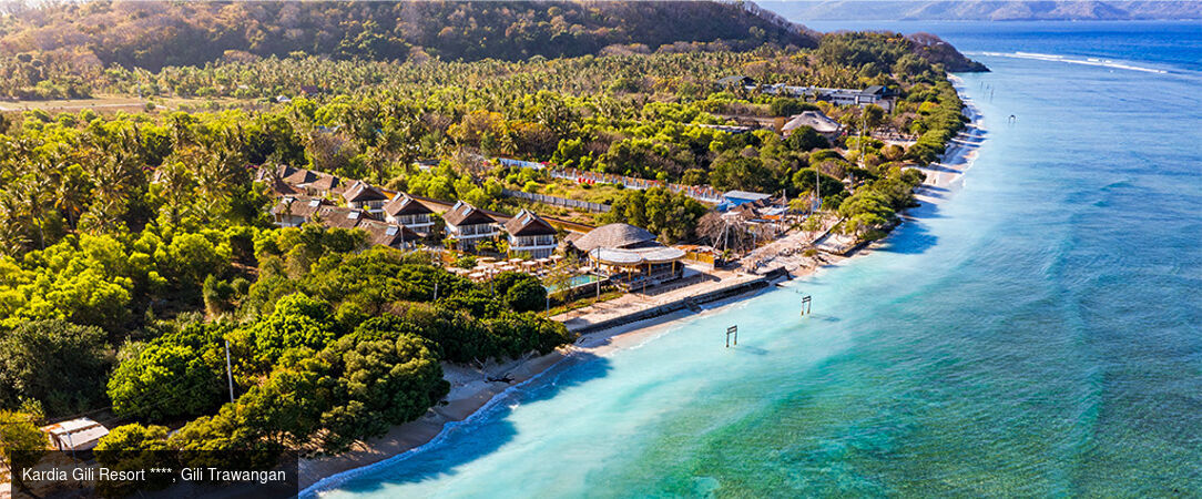 Entre rizières sacrées et lagons cristallins - Combiné de 9, 10, 12 et 14 nuits entre la jungle spirituelle d'Ubud, les eaux cristallines de Gili Trawangan et le luxe balnéaire de Nusa Dua. - Indonésie : Ubud, Gili Trawangan & Nusa Dua