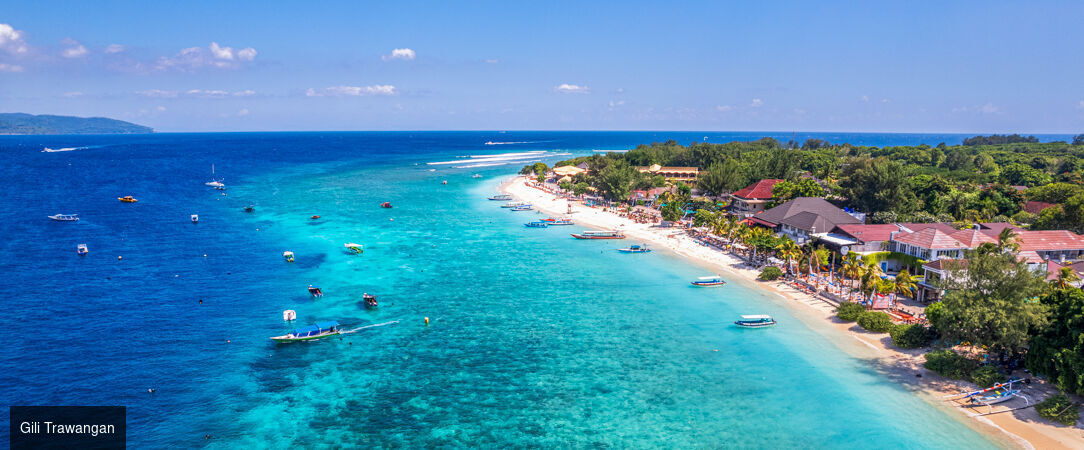 Entre rizières sacrées et lagons cristallins - Combiné de 9, 10, 12 et 14 nuits entre la jungle spirituelle d'Ubud, les eaux cristallines de Gili Trawangan et le luxe balnéaire de Nusa Dua. - Indonésie : Ubud, Gili Trawangan & Nusa Dua
