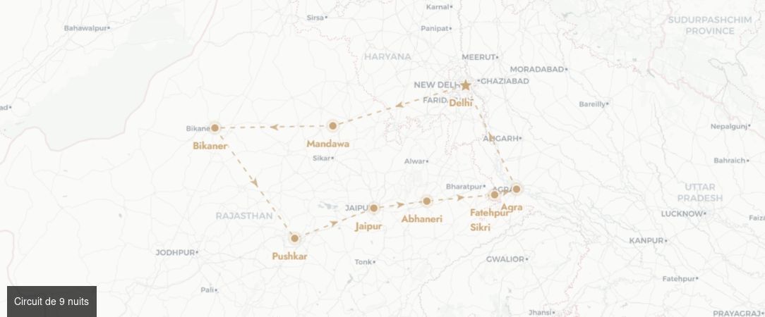 Rajasthan et Taj Mahal : l'Inde dans toute sa splendeur - Circuit privatif de 9, 11 ou 13 nuits à la découverte des merveilles du Rajasthan, du Taj Mahal aux cités colorées du désert. - Inde