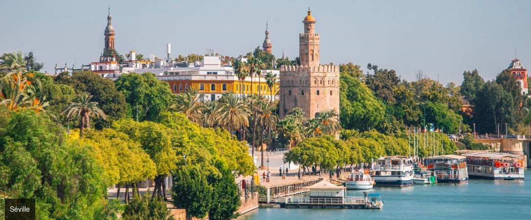 Croisière en Andalousie : au fil des jardins sur le Guadalquivir - Une croisière fluviale thématique sur le Guadalquivir en compagnie d'Alain Baraton et de la rédaction de Rustica, au cœur des plus beaux jardins d'Andalousie. - Espagne : Andalousie de Séville à Cadix