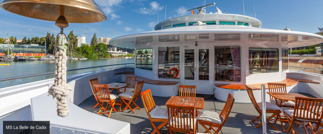 Croisière en Andalousie : au fil des jardins sur le Guadalquivir - Une croisière fluviale thématique sur le Guadalquivir en compagnie d'Alain Baraton et de la rédaction de Rustica, au cœur des plus beaux jardins d'Andalousie. - Espagne : Andalousie de Séville à Cadix