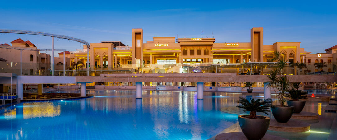 Pickalbatros Aqua Blu Resort Hurghada ★★★★ - Escapade familiale, aqua park & mer Rouge en fond. - Hurghada, Égypte