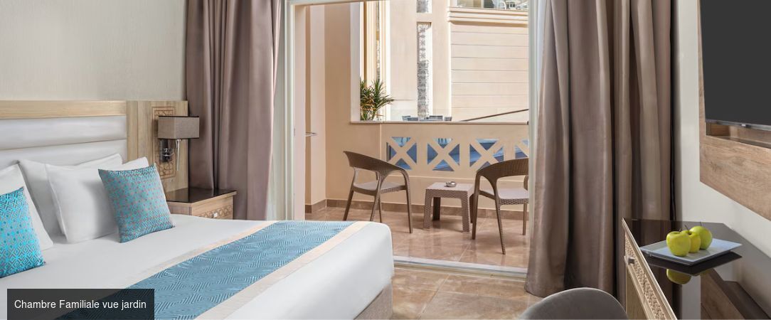 Pickalbatros Aqua Blu Resort Hurghada ★★★★ - Escapade familiale, aqua park & mer Rouge en fond. - Hurghada, Égypte