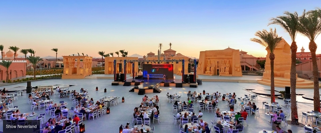 Pickalbatros Aqua Blu Resort Hurghada ★★★★ - Escapade familiale, aqua park & mer Rouge en fond. - Hurghada, Égypte
