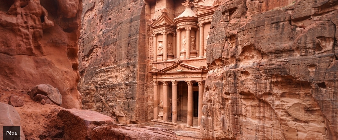 Voyage au cœur de la Jordanie - Circuit groupé de 7 nuits à la découverte des sites antiques de Pétra, des paysages lunaires du Wadi Rum et des eaux salées de la mer Morte. - Jordanie : Amman, Pétra & Wadi Rum