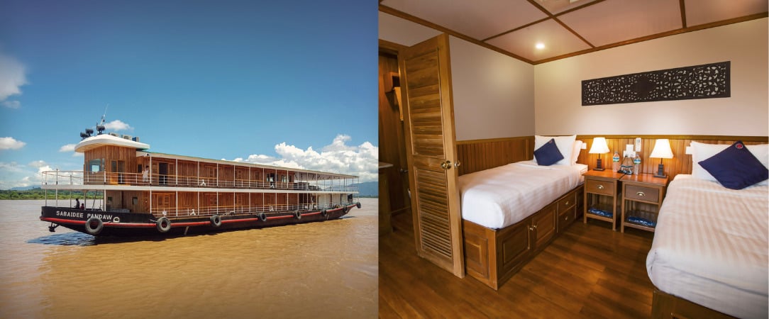 Joyaux du Laos à travers le Mékong - Croisière de 11 nuits de Chiang Rai à Vientiane au fil du Mékong. - Thaïlande & Laos