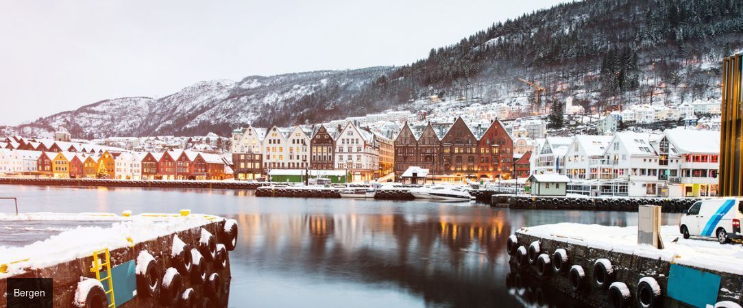 Noël dans les Fjords norvégiens - Circuit individuel en autonomie de 6 ou 8 nuits de Bergen aux fjords enneigés jusqu'à Oslo, pour un Noël féerique en Norvège - Norvège : Bergen, Flåm et Oslo