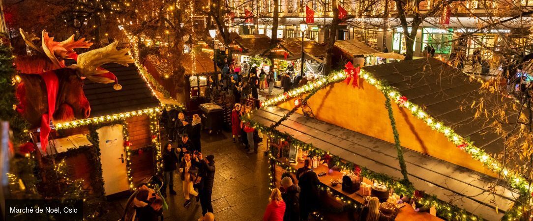 Noël dans les Fjords norvégiens - Circuit individuel en autonomie de 6 ou 8 nuits de Bergen aux fjords enneigés jusqu'à Oslo, pour un Noël féerique en Norvège - Norvège : Bergen, Flåm et Oslo