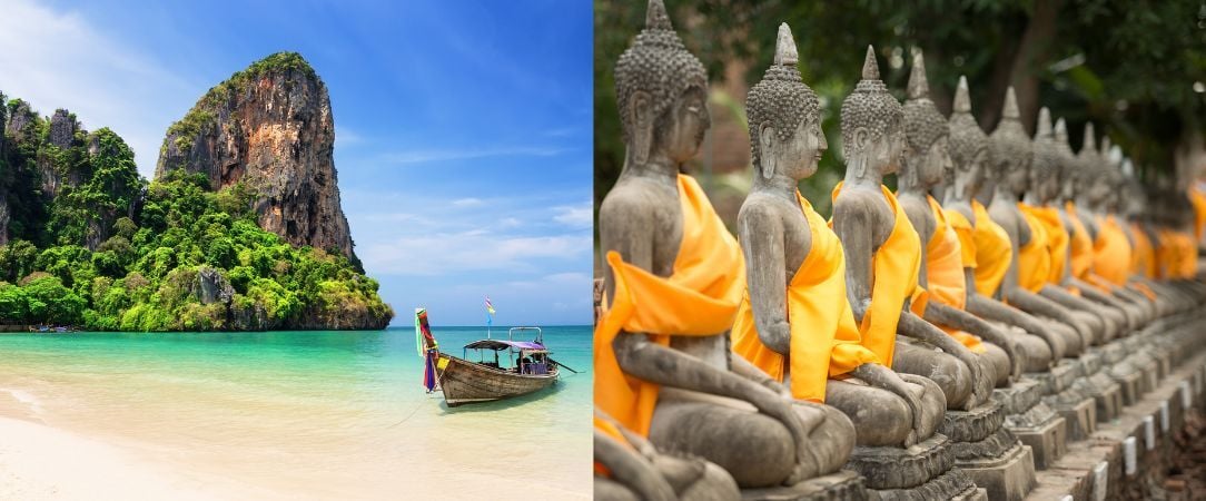 Splendeurs de Thaïlande : de Bangkok aux plages de Koh Samui - Combiné de 10 à 14 nuits de l'effervescence de Bangkok aux montagnes du Nord, jusqu'aux eaux cristallines de Koh Samui. - Thaïlande