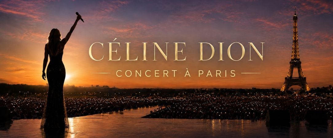Céline Dion illumine Paris en concert - Le temps d'une soirée légendaire, offrez-vous Paris et Céline Dion - Paris, France