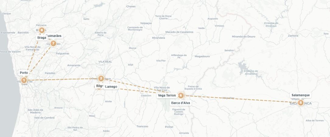 L'Or du Douro avec Rivages du Monde - Croisière de 7 nuits au fil du Douro, entre vignobles et cités historiques - Portugal