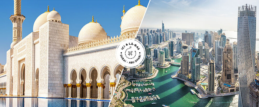 Combiné Dubaï - Abu Dhabi en hôtels 5 étoiles - Le grand luxe pendant 6 à 12 nuits dans des hôtels prestigieux de Dubaï & Abu Dhabi. - Émirats arabes unis