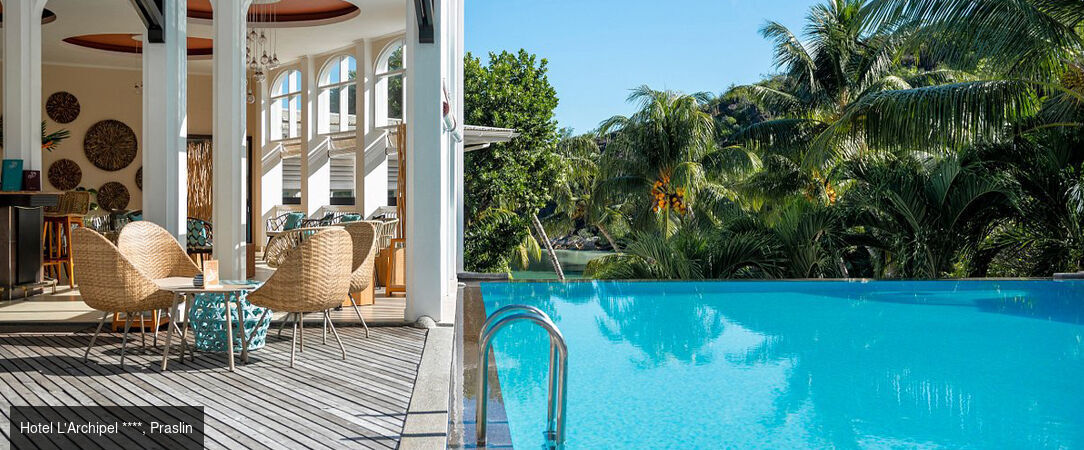 Les Seychelles en deux étapes 5 étoiles - Mahé & Praslin depuis le Constance Ephelia Resort ***** et l’Hotel L'Archipel ****. - Seychelles