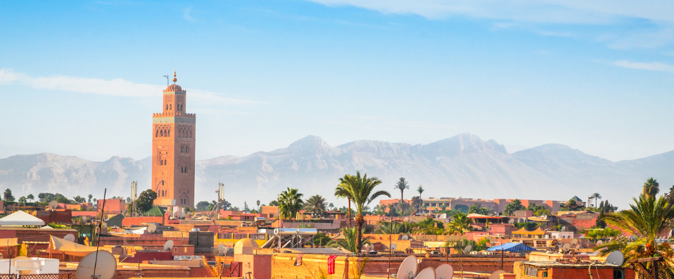 Paysage de Marrakech