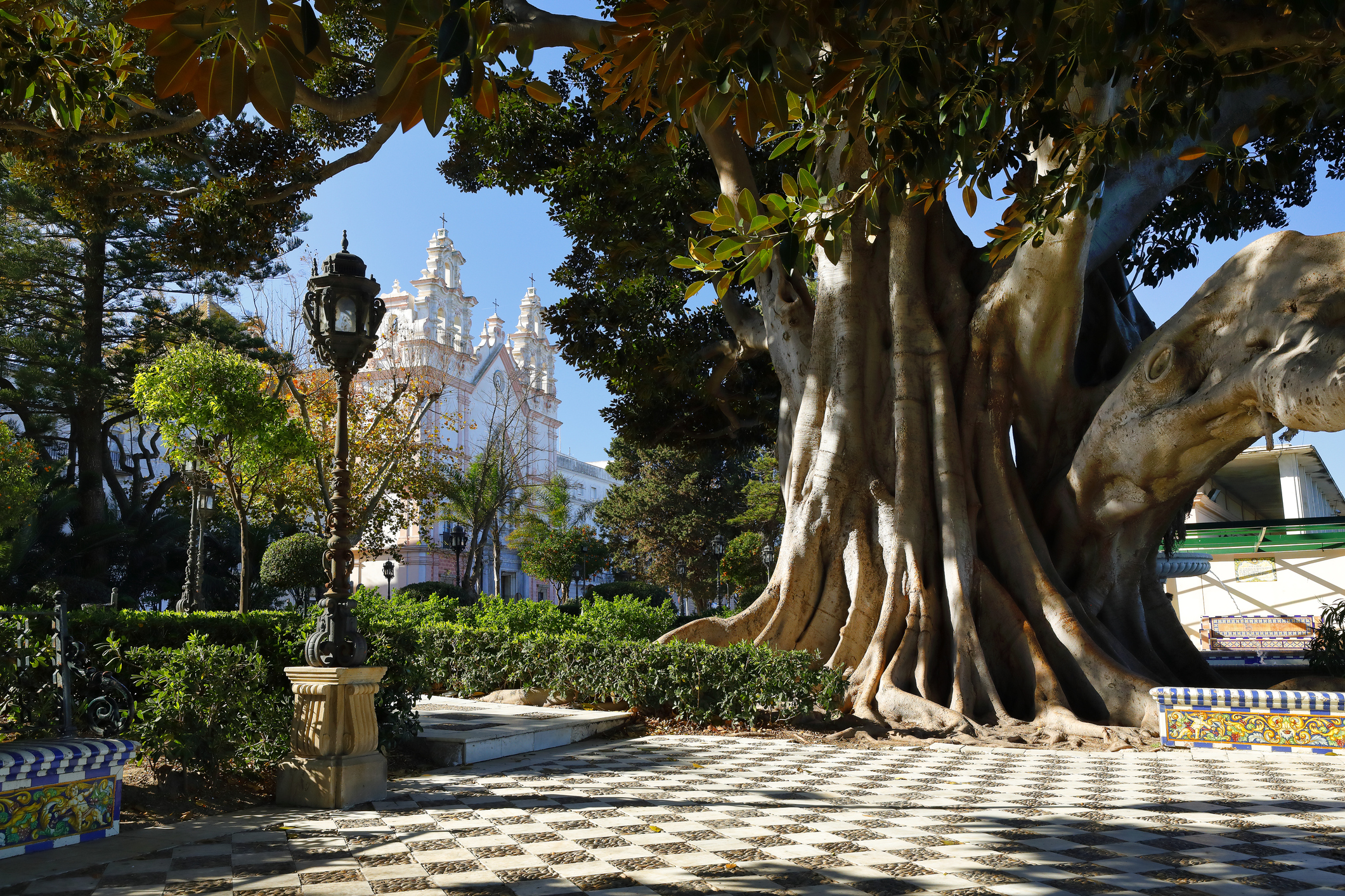 Parc de l'Église del Carmen, Cadiz