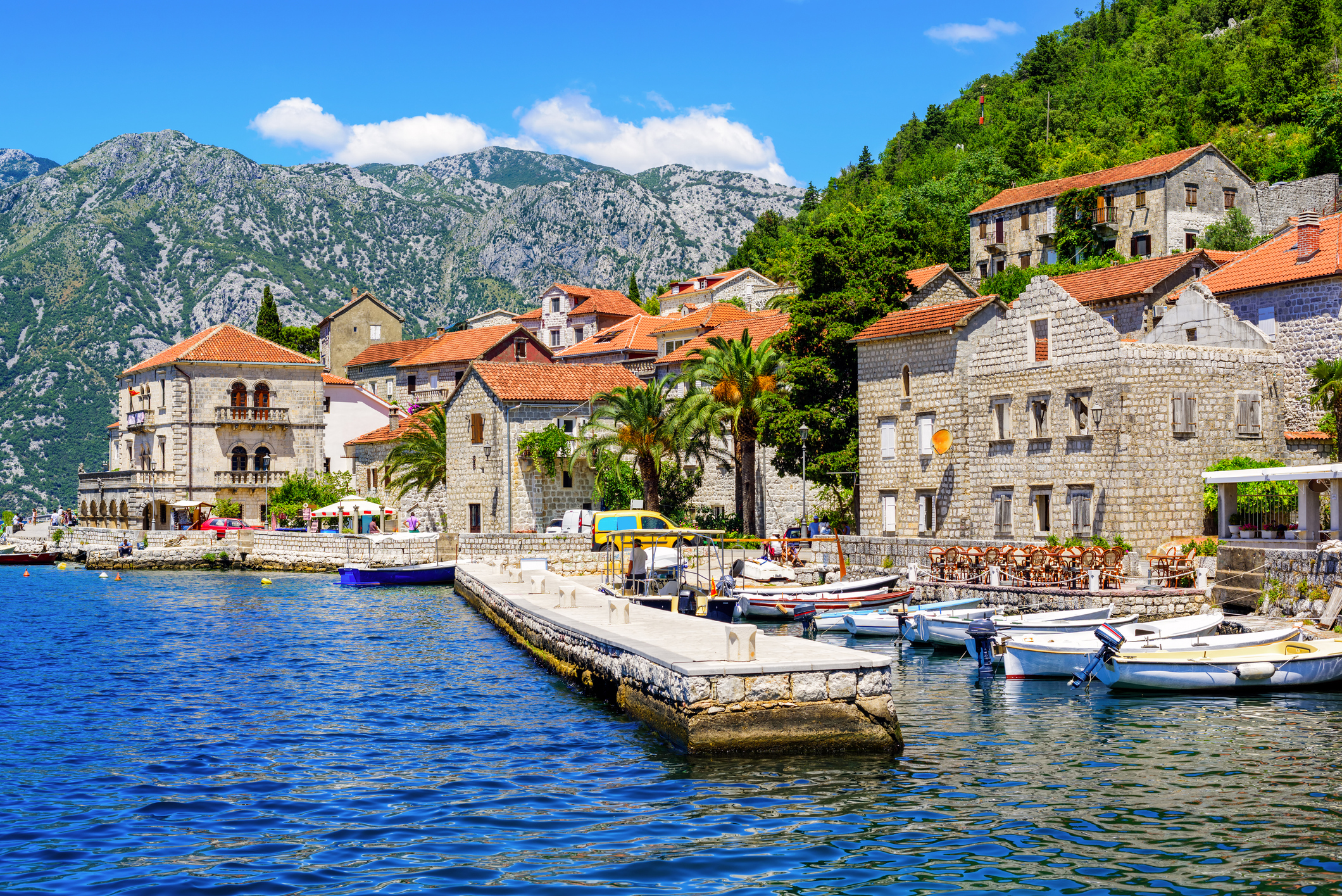 Le village de Perast et ses îlots, Monténégro