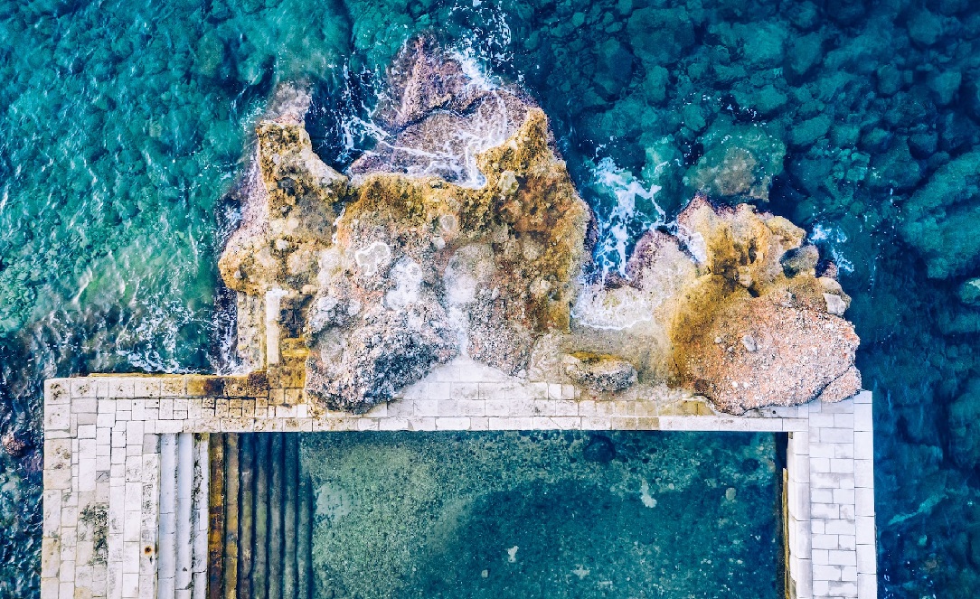 Piscine naturelle en Croatie